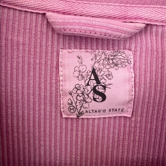 Altar’d State Lexi Ribbed Shacket - Picture 7 of 7